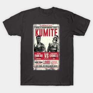 Bloodsport Championship Poster T-Shirt